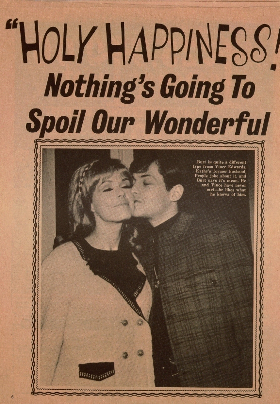 The Bat Channel!: Vintage Burt Ward fan magazine pictures