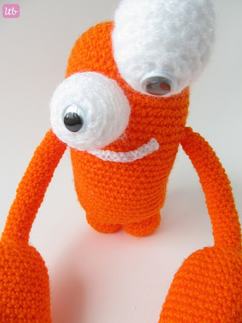{Amigurumi Greg the Crab Monster} - Little Things Blogged