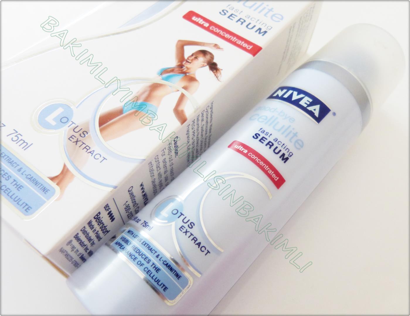 Nivea Goodbye Cellulite Fast Acting Serum Selulit Giderici Hizli Etki Eden Serum Bakimliyim Bakimlisin Bakimli Bloglovin