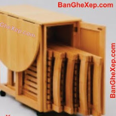 Bàn ghế xếp