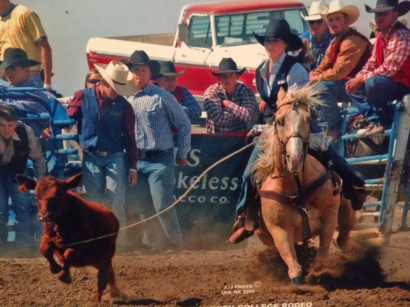 Wordless Wednesday: My Favorite Rodeo Pictures Breakaway roping at Colby, KS