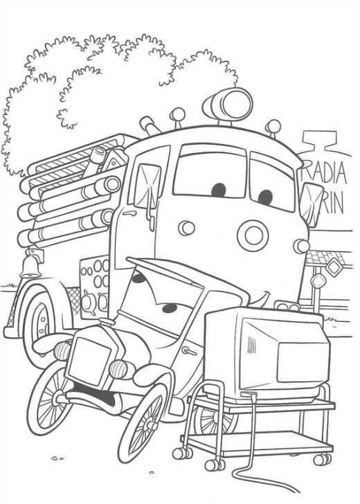 Fun Coloring Pages: Disney Cars Coloring Pages