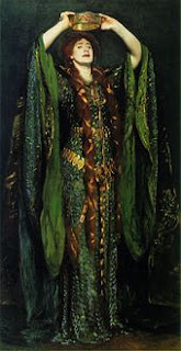 Ellen Terry as Lady Macbeth Perhaps the inspiration of the Empress Theodora Alice Alquist Portrait
