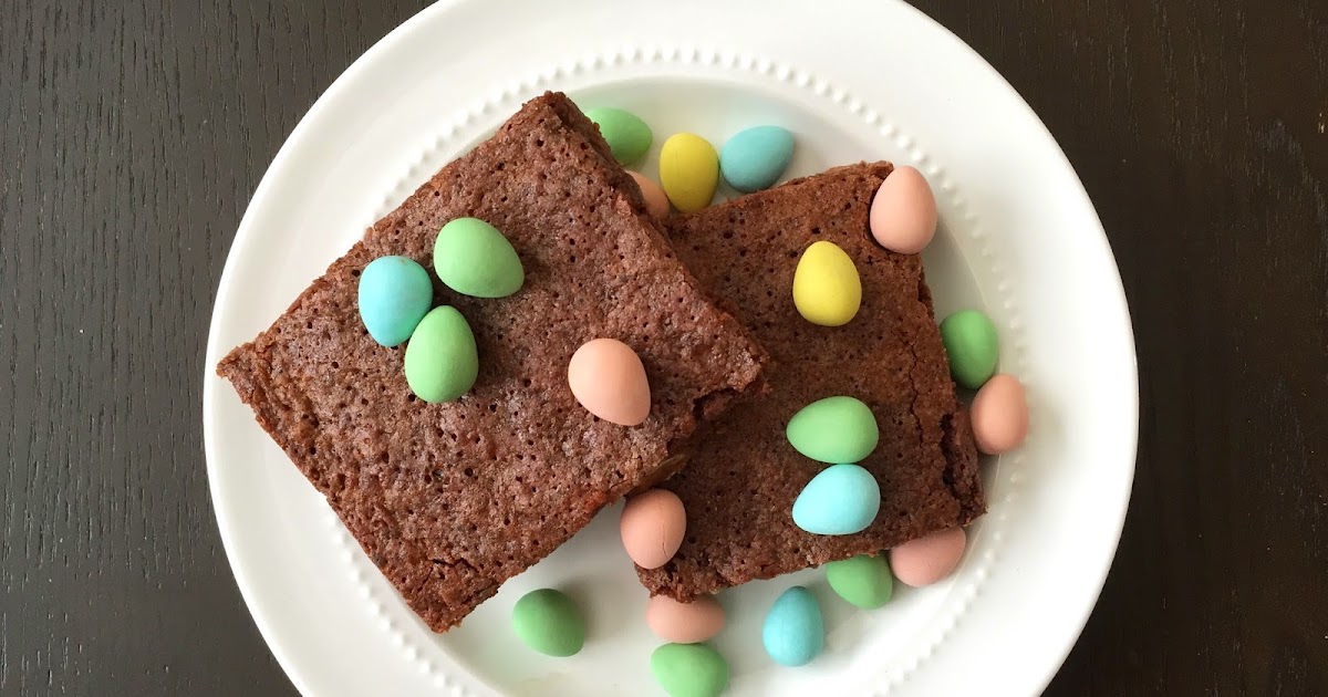 mini egg brownies