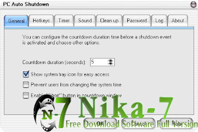 PC Auto Shutdown v6.3 Final PC Auto Shutdown v6.3 Final