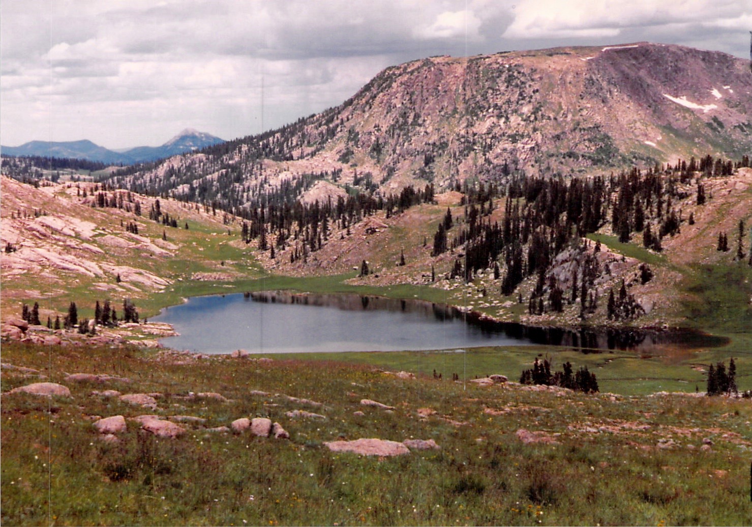 Chuck's Adventures 1987 and 1990 Backpacking Colorado's Mount Zirkel