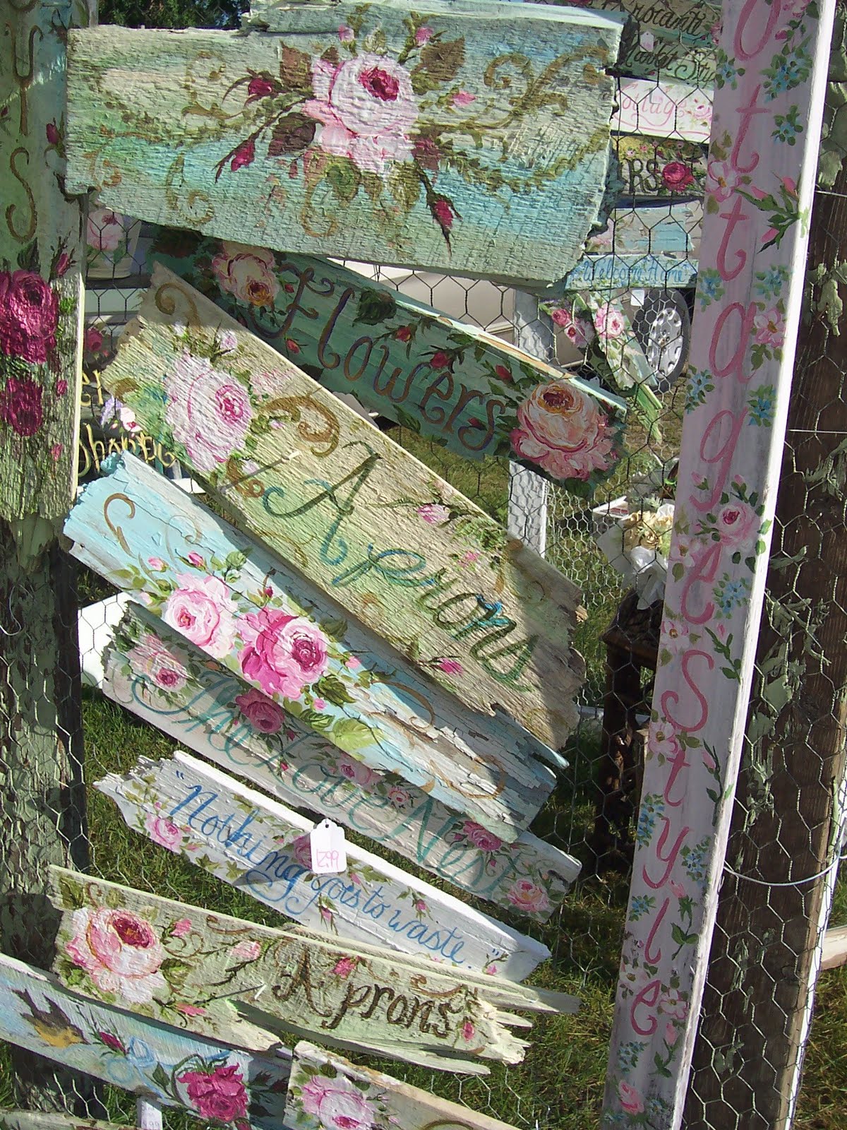 Rhonda's Rose Cottage Designs My little Rose Shack out at Shady Hollow