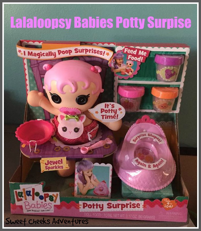 Lalaloopsy Potty Surprise Baby Doll Ages 4 New Toy Girls Fun Happy Gift Jewel