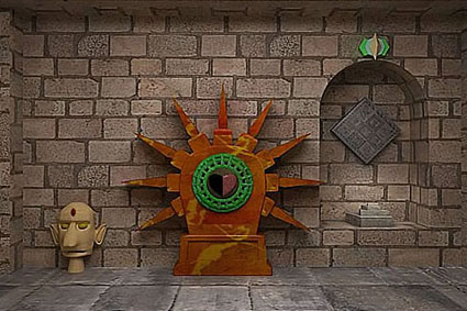 Isolated Temple Escape