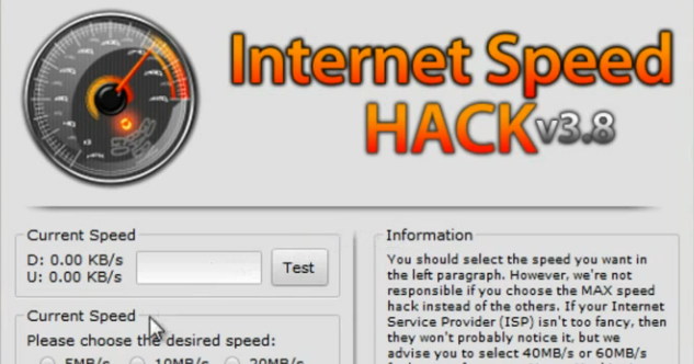 Net Speed Hack software, free download