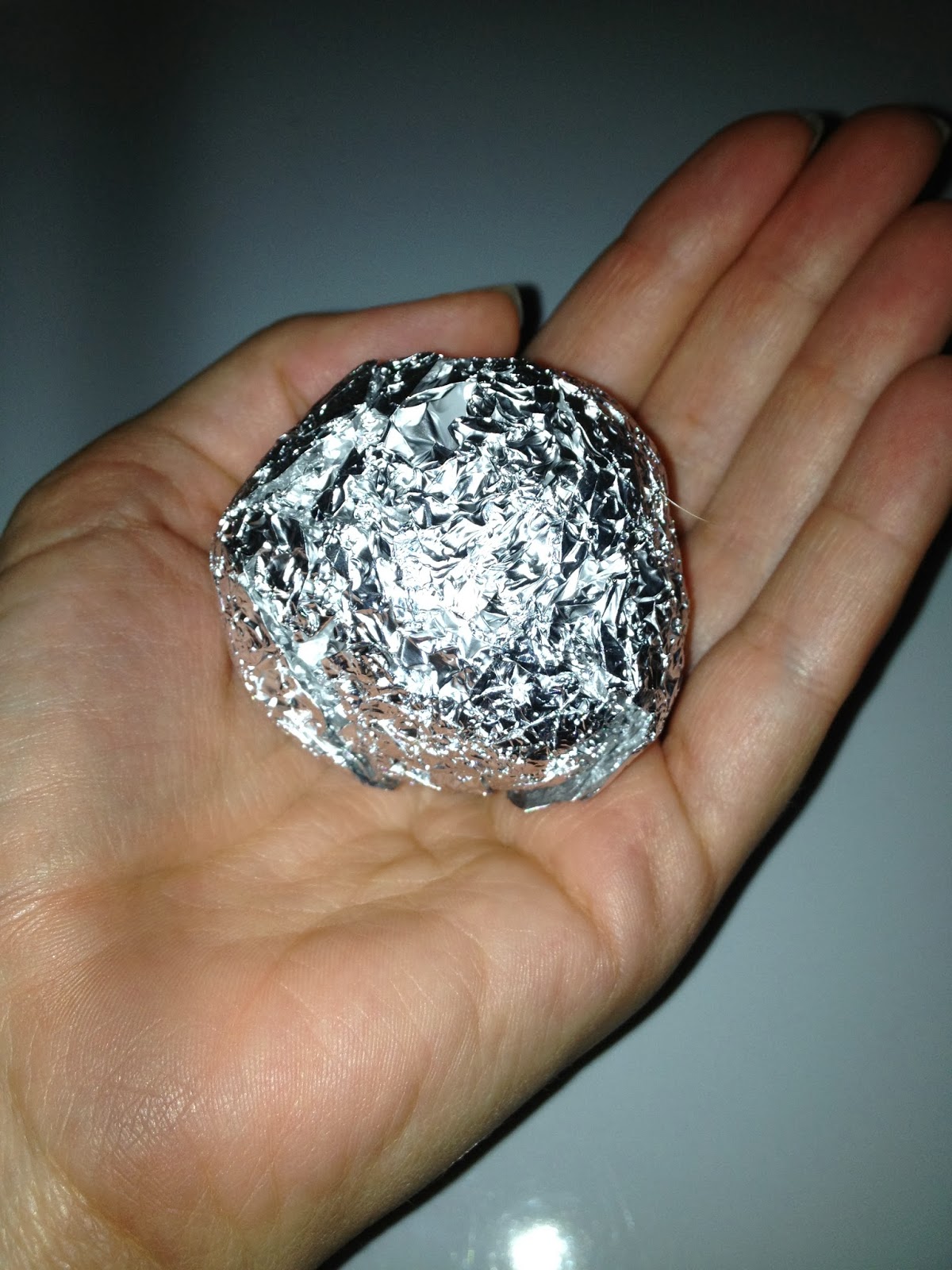 The DIY Guinea Pig Aluminum Foil Dryer Ball