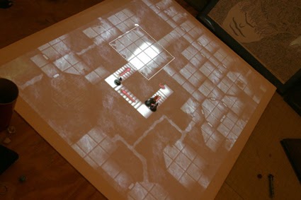 table projector gaming diy system