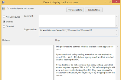Cara Menghilangkan (Disable) Lock Screen Windows 8/10 Cara Menghilangkan (Disable) Lock Screen Windows 10