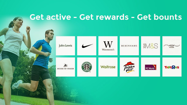 Reward yourself for being active with Earthmiles and Bounts