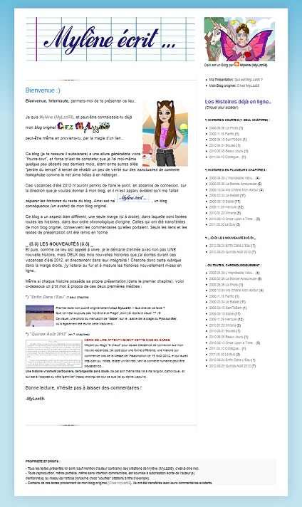 Mylène écrit (http://mylene-ecrit.blogspot.fr)