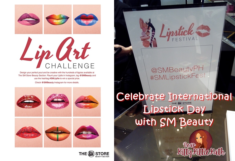 3 Reasons to Celebrate International Lipstick Day with SM Beauty Dear