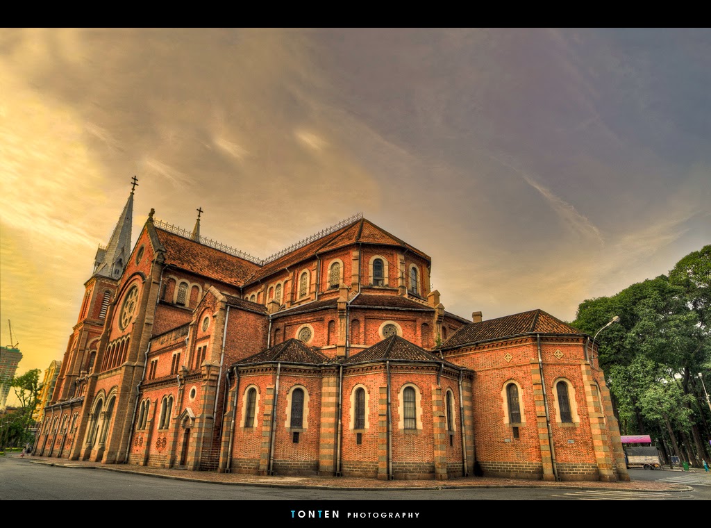 Saigon Notre-Dame Cathedral, Vietnam Saigon Notre-Dame Cathedral, Vietnam