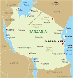 Map of Tanzania