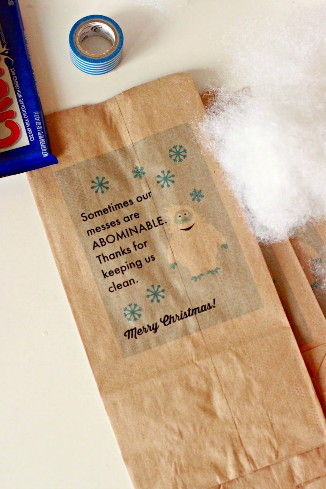 Larissa Another Day Christmas Thank You for the Garbage Man