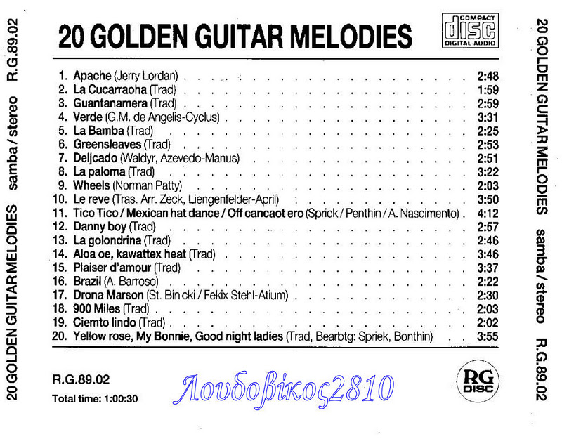 cd 20 golden guitar melodies 20+Golden+guitar+melodies+back