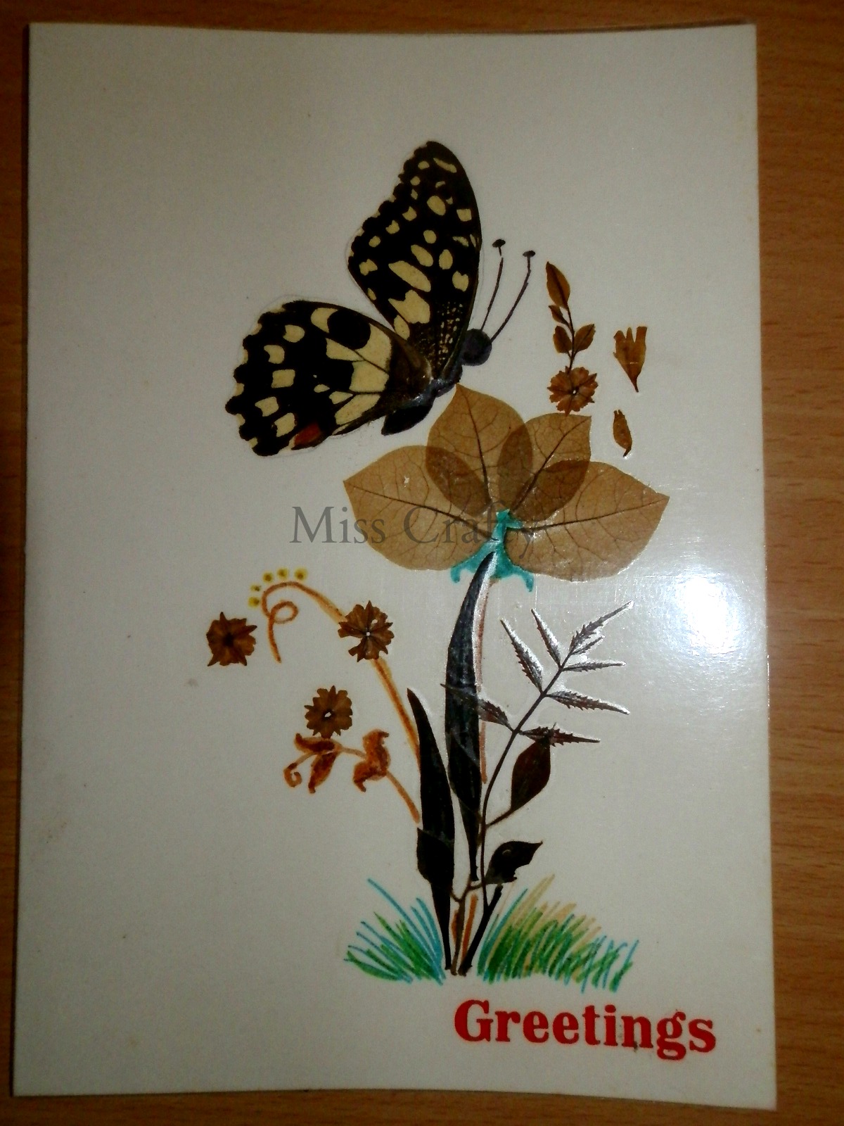 The Craft Gallery Pressed Flowers Greeting Cards Part 1