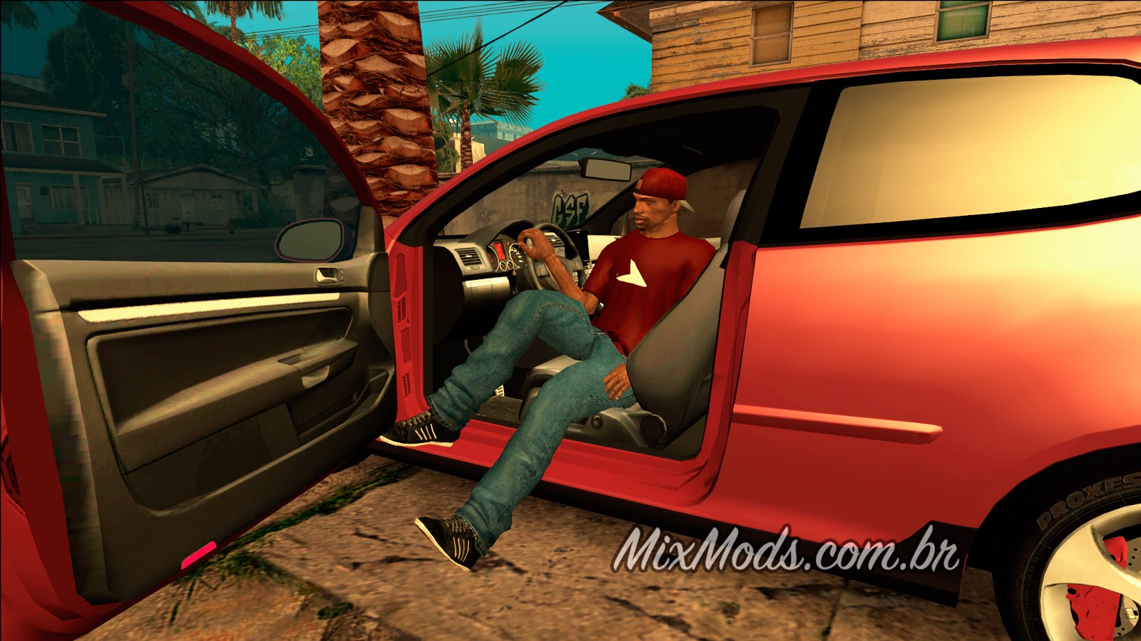 GTA San andreas dançando com o carro 