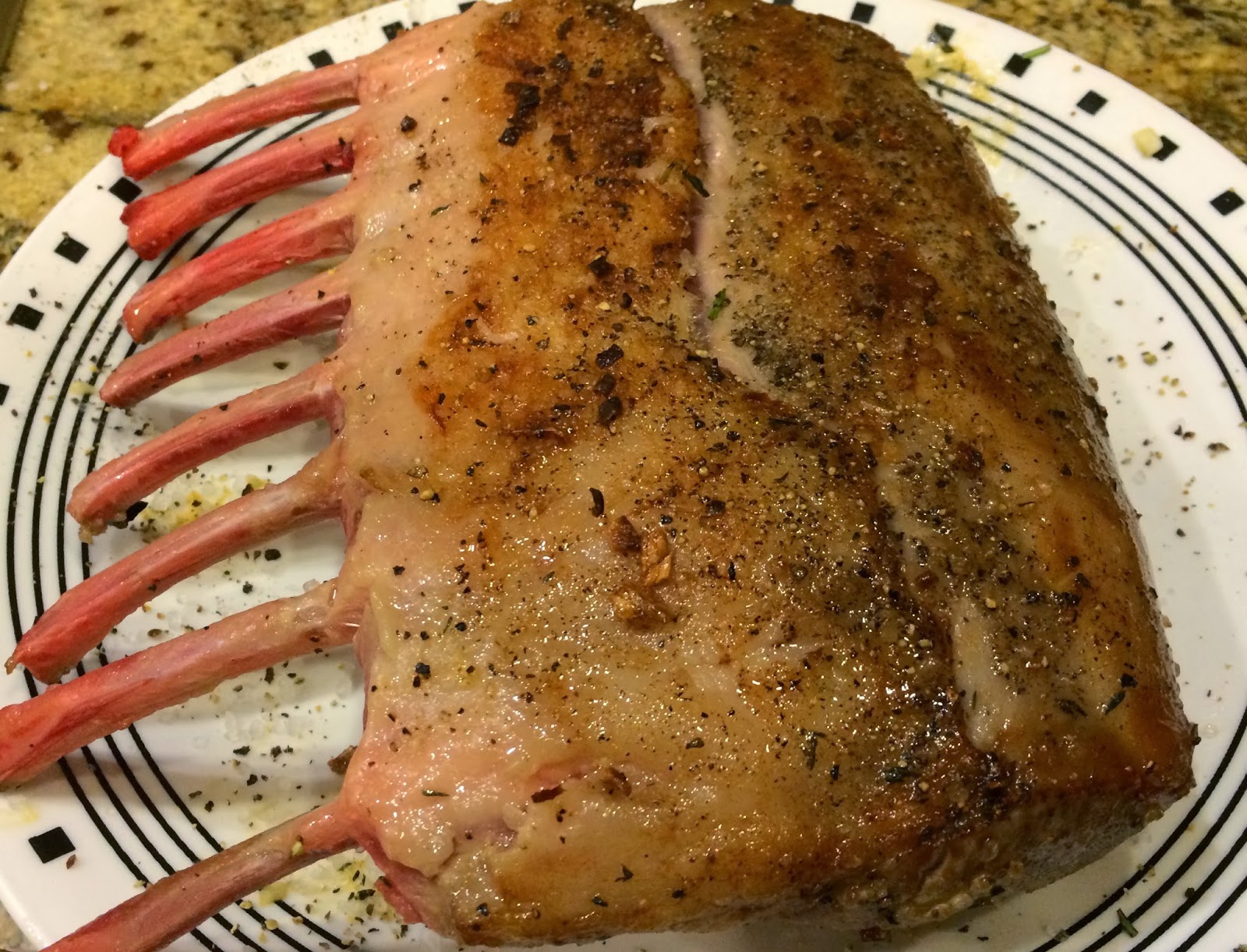 TASTE OF HAWAII RACK OF LAMB CHRISTMAS EVE DINNER AT HOME