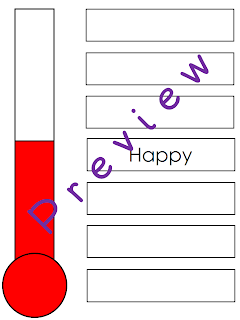 Carrie's Speech Corner: Vocabulary Barometers