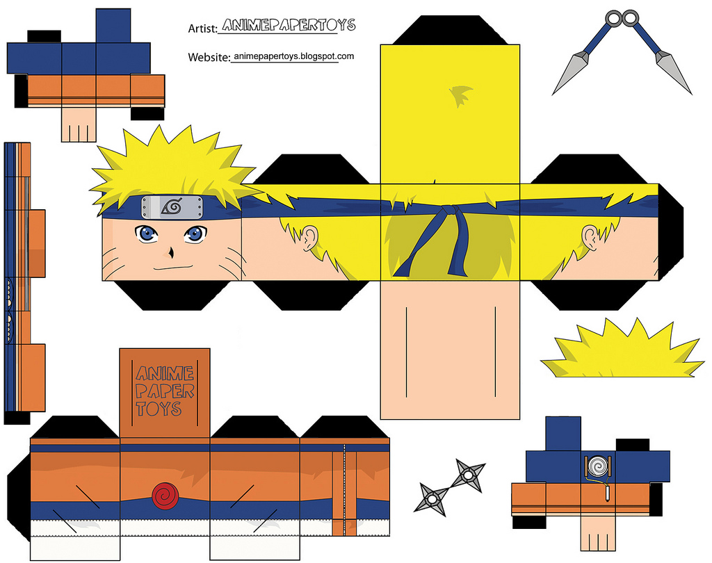 Crea tu personaje favorito en papel!! Crea tu personaje favorito en papel!!