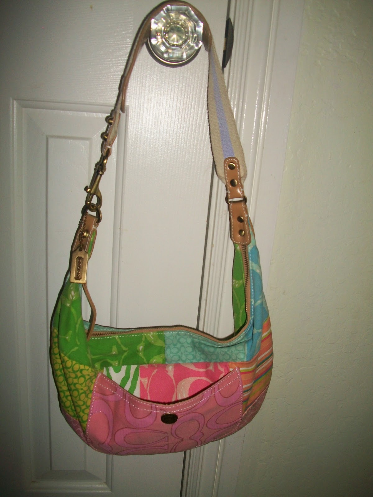 My Dear Trash My KnockOff Coach Purse