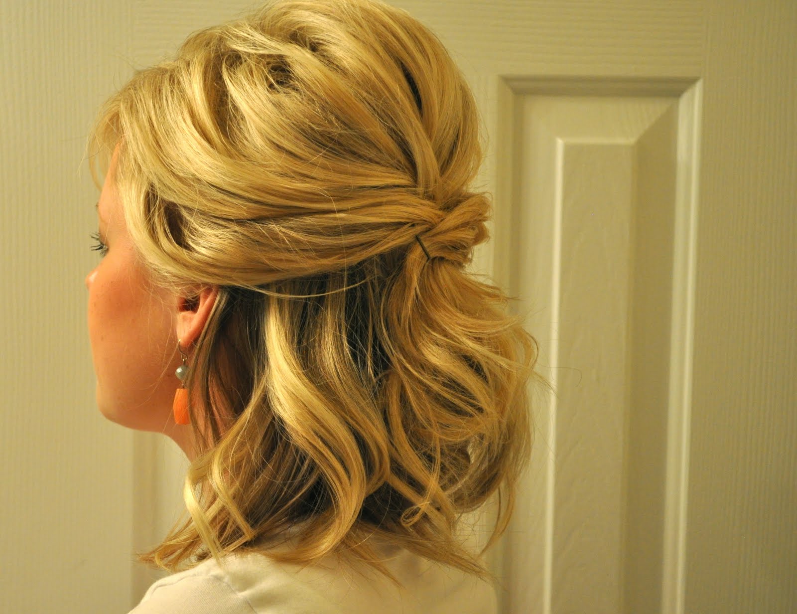 Half Up to Full Updo – The Small Things Blog