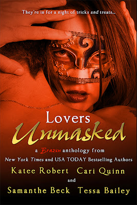 Feeling Fictional: Review: Lovers Unmasked - Katee Robert, Cari Quinn, Samanthe Beck & Tessa Bailey