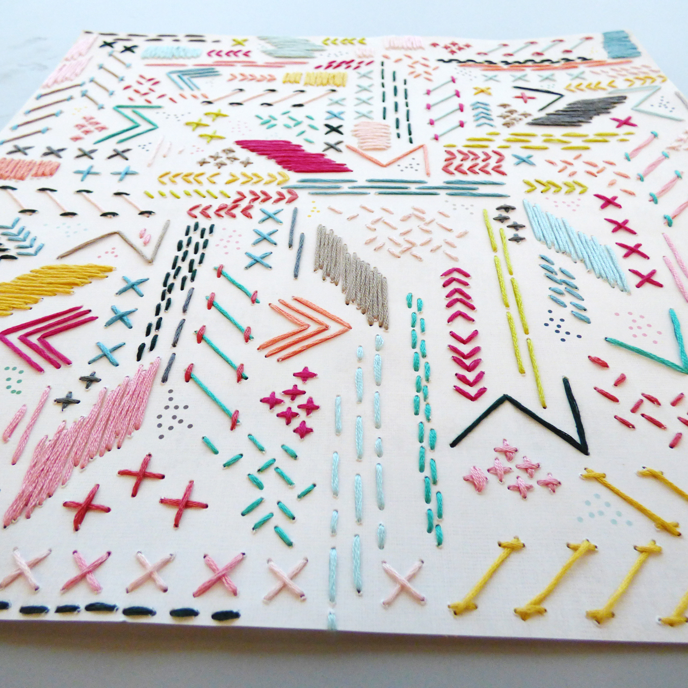 Stitching the Stitching Paper! Paige Taylor Evans