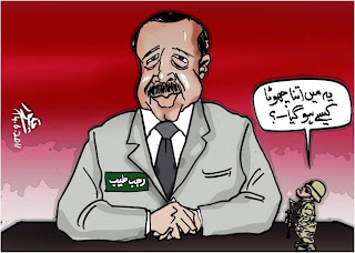 Cartoon on Turk elections