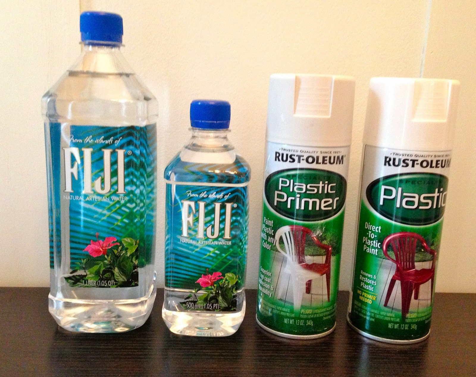 Our Hobby House DIY Bottles for Glass Door Shower