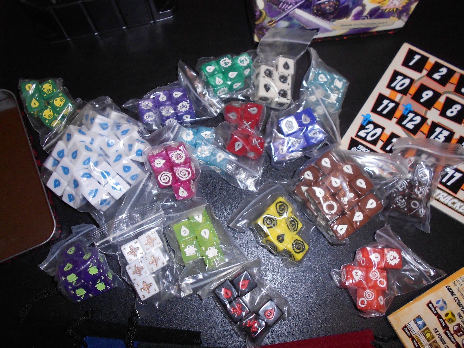 Bits of Boardgames Quarriors! Review A Dice Fest