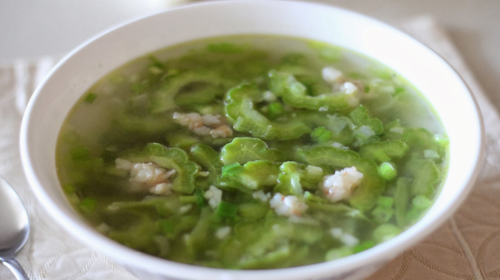 Boriville: Canh Kho Qua Nau Tom (Bitter Melon Soup with Shrimp)