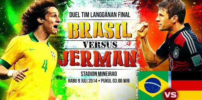 Preview Brasil VS Jerman Semi Final Piala Dunia 2014 Preview Brasil VS Jerman Semi Final Piala Dunia 2014