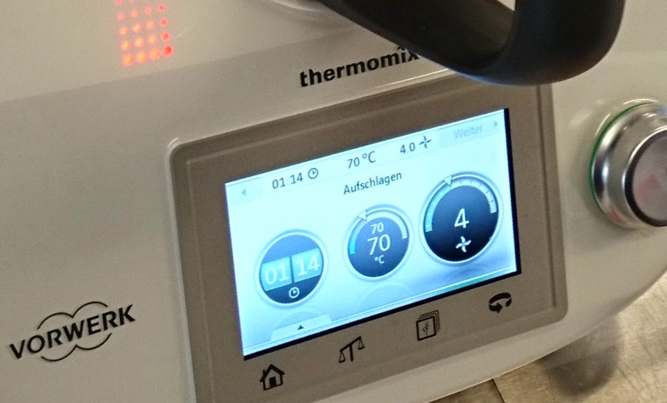 Touchscreen-Display des Thermomix TM5 Touchscreen-Display des Thermomix TM5