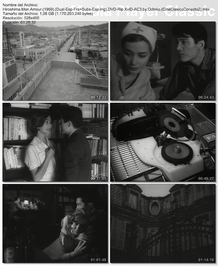 1959 | Hiroshima, mon amour | (MKV). Hiroshima, mon amour | 1959 | Capturas de pantalla