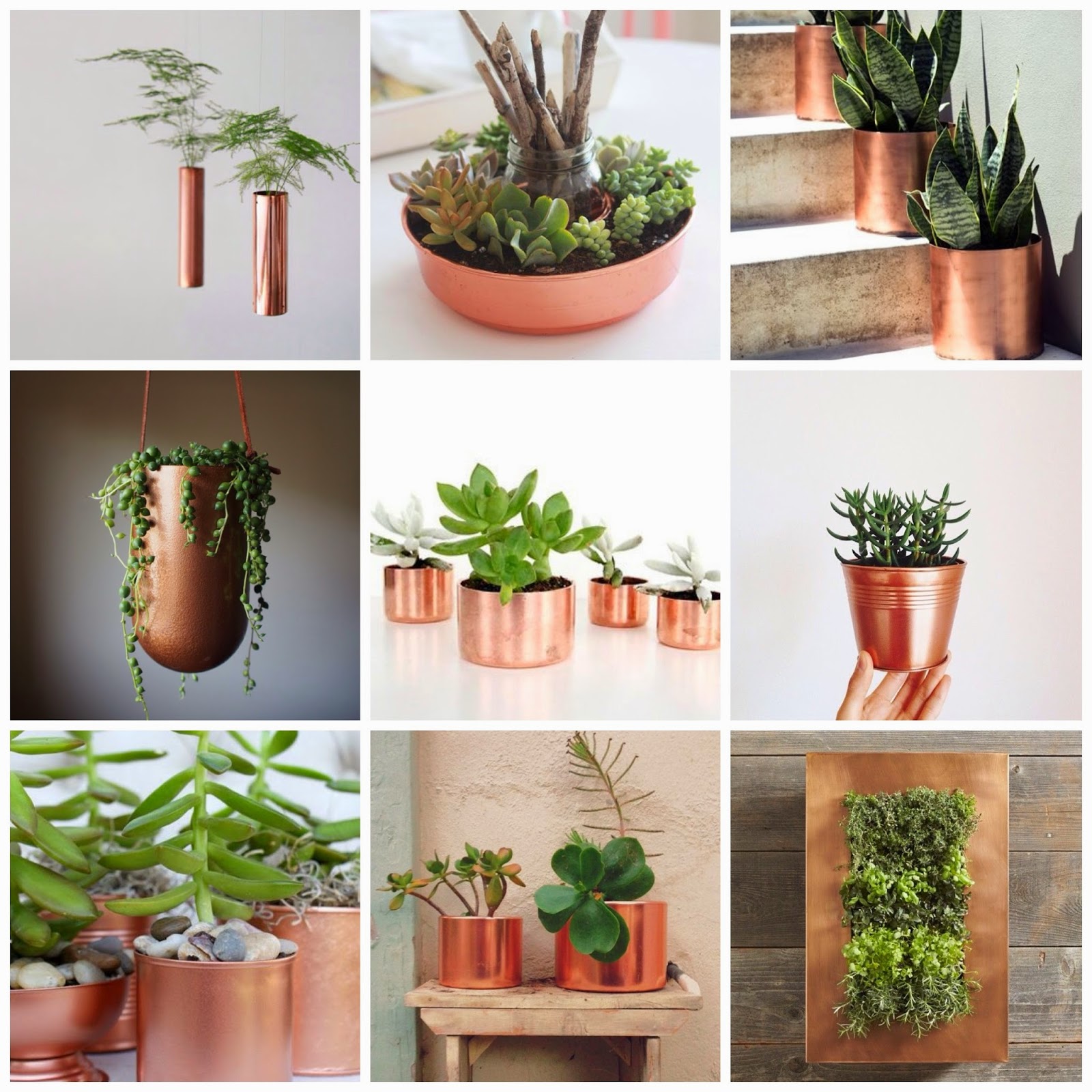 The Mavric DIY Copper Planters
