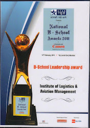 Star News Leadership B School  Award to Institute of Logistics and Aviation Management