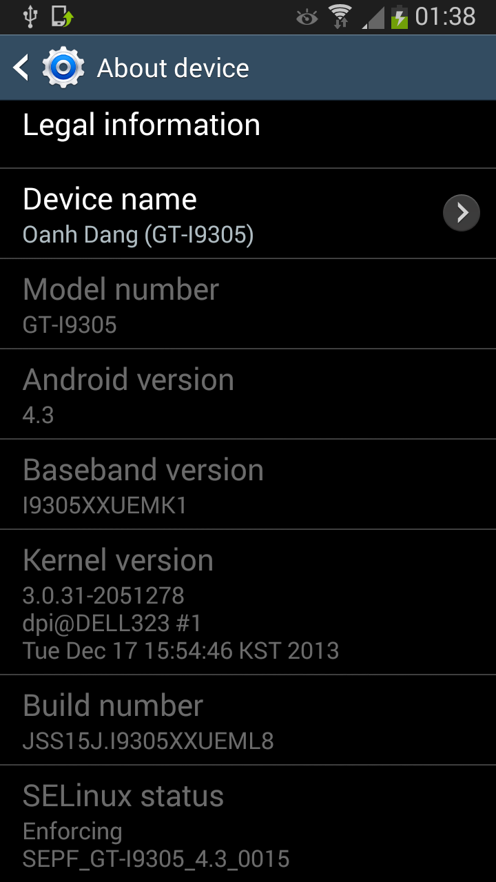 Mai The Geek Install Android Lollipop 5 1 On A Samsung Galaxy S3 Gt I9305