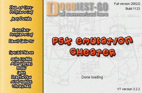 PSX Emulator Cheater PS1 