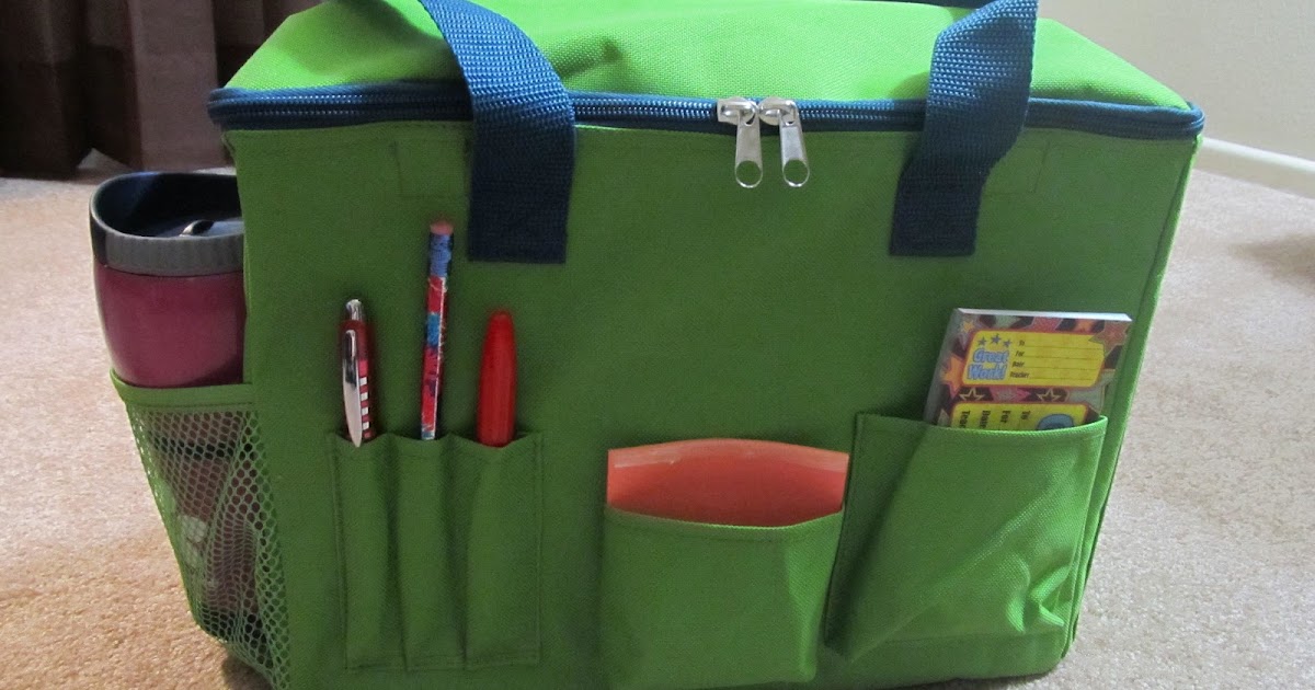 Sub Hub Really Good Stuff's FilesandAll Teacher Caddy Review and