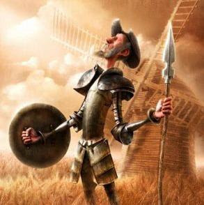 Dom Quixote para criar um personagem