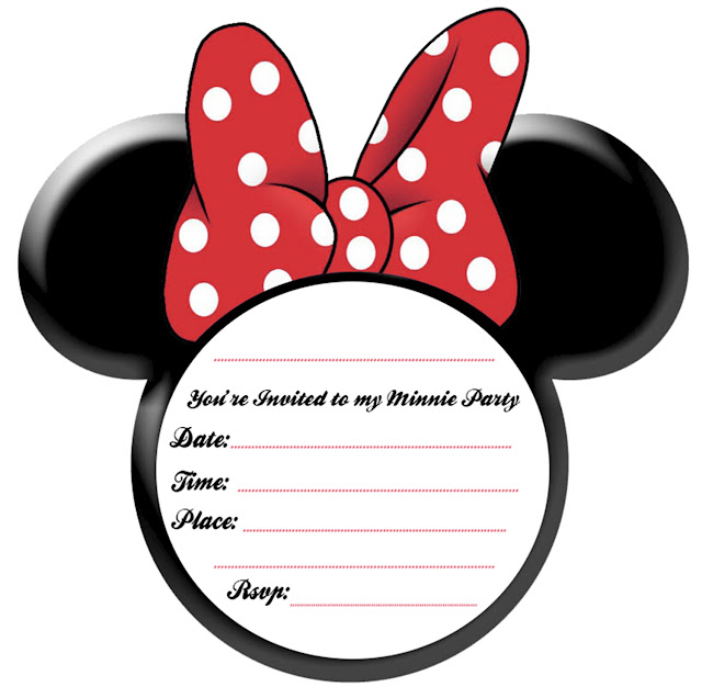 had a special request for this Minnie Free Invitation in Red and ... had a special request for this Minnie Free Invitation in Red and ...