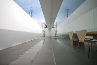 Okinawa Incredible Linear House Design With Exterior Features Four White Rectangular Concrete Slabs Okinawa Incredible Linear House Design With Exterior Features Four White Rectangular Concrete Slabs