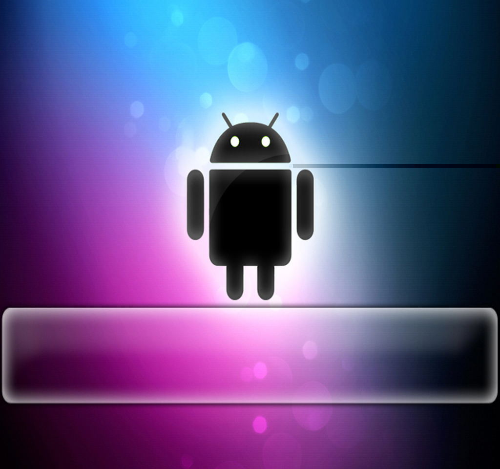 android wallpaper blue