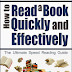 How to Read a Book Quickly and Effectively - Free Kindle Non-Fiction